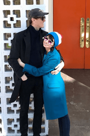 Picture With Her Husband